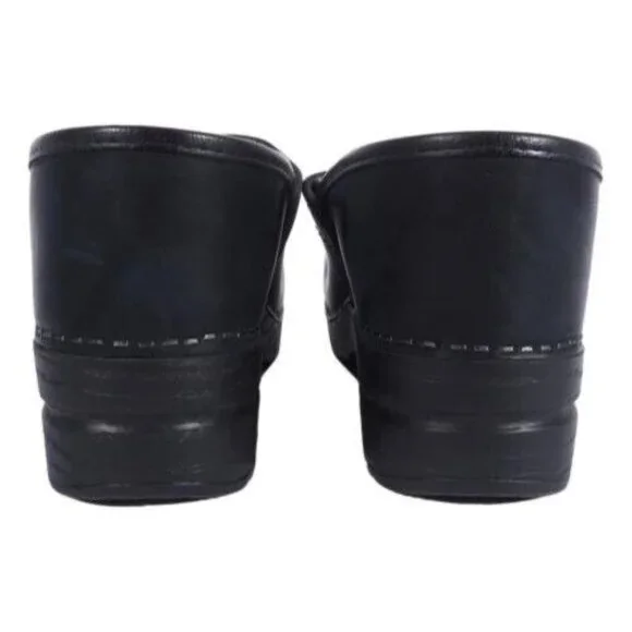 Dansko Womens Clog Black Size 42 11.5 Style 006 020202 Leather w Box - Picture 5 of 6